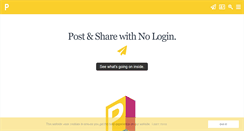 Desktop Screenshot of posteezy.com